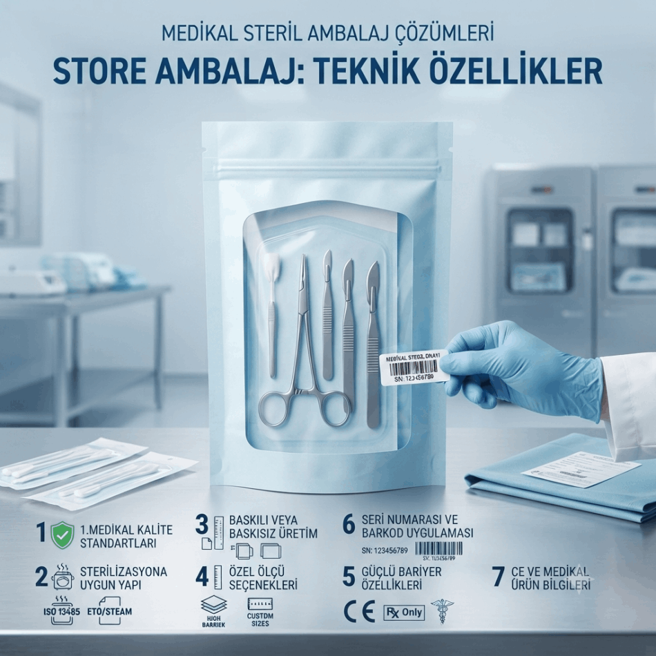 store ambalaj TEKNİK ÖZELLİKLER