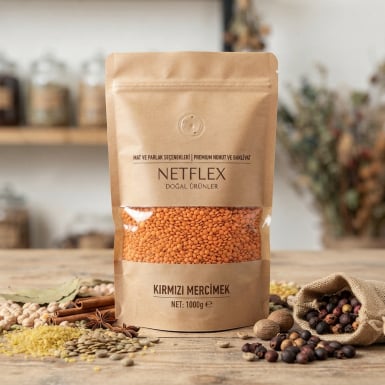 Kraft Pencereli Doypack Ambalaj 